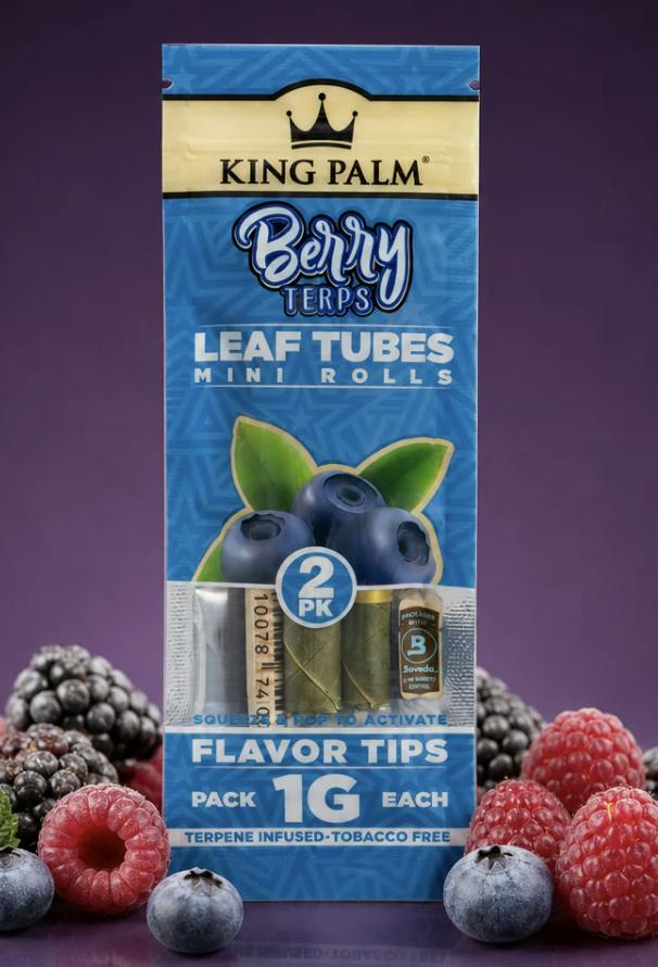 King Palm Mini- Berry 2ct