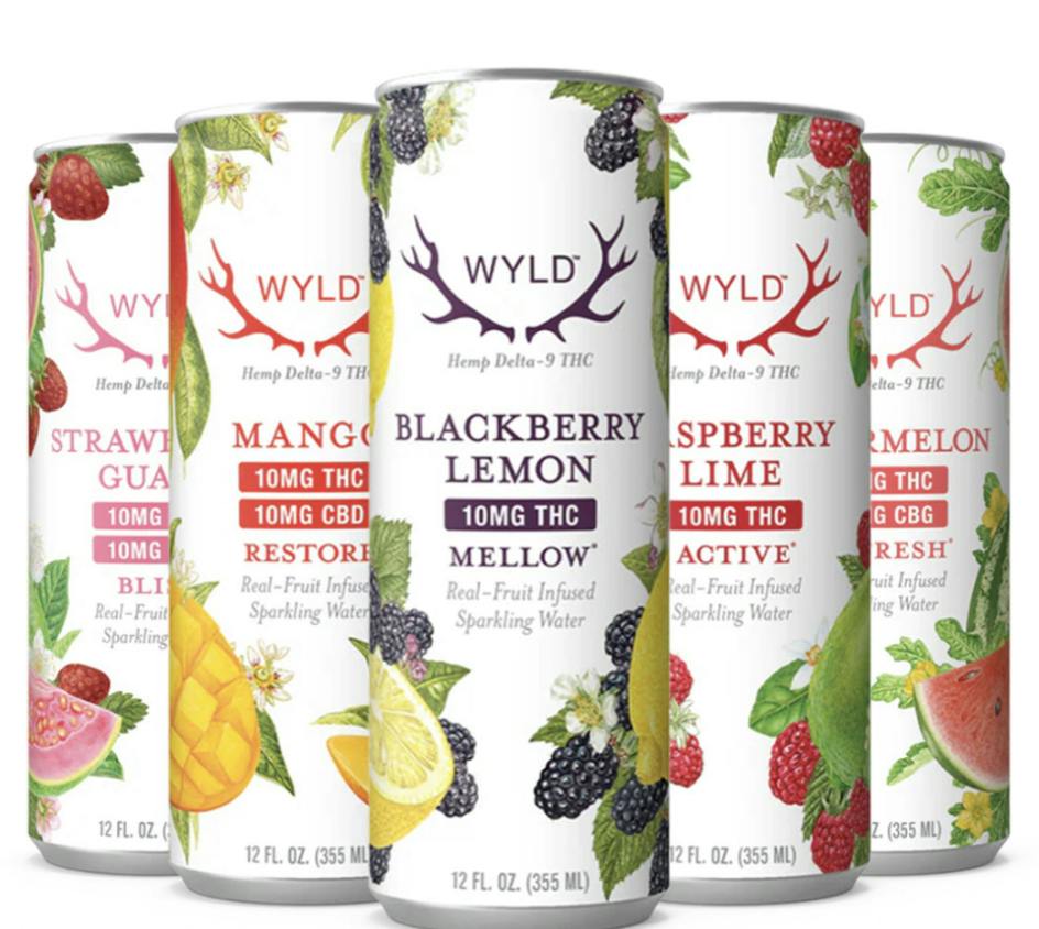 Wyld Bev 10mg Strawberry Guava