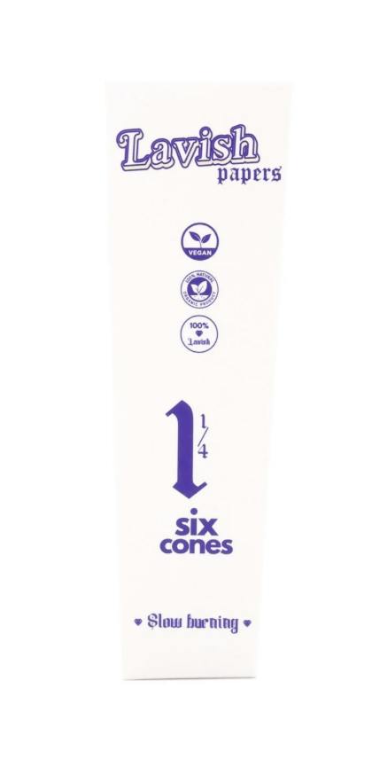 Lavish Papers 1.25 Cones 6pk