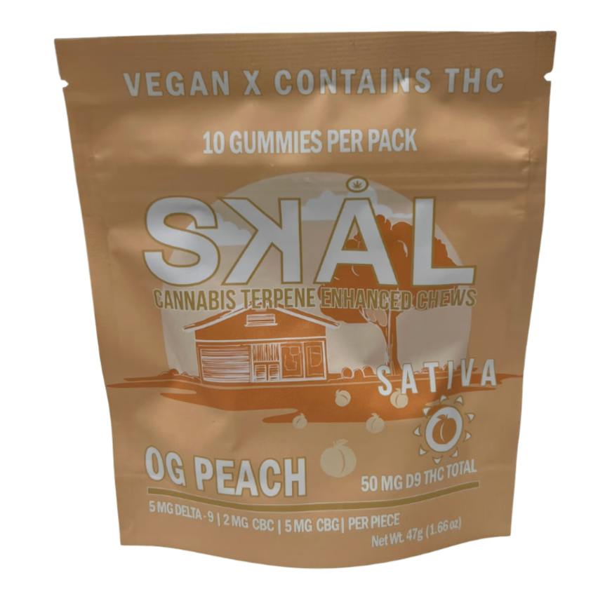 SKAL Gummies OG Peach S