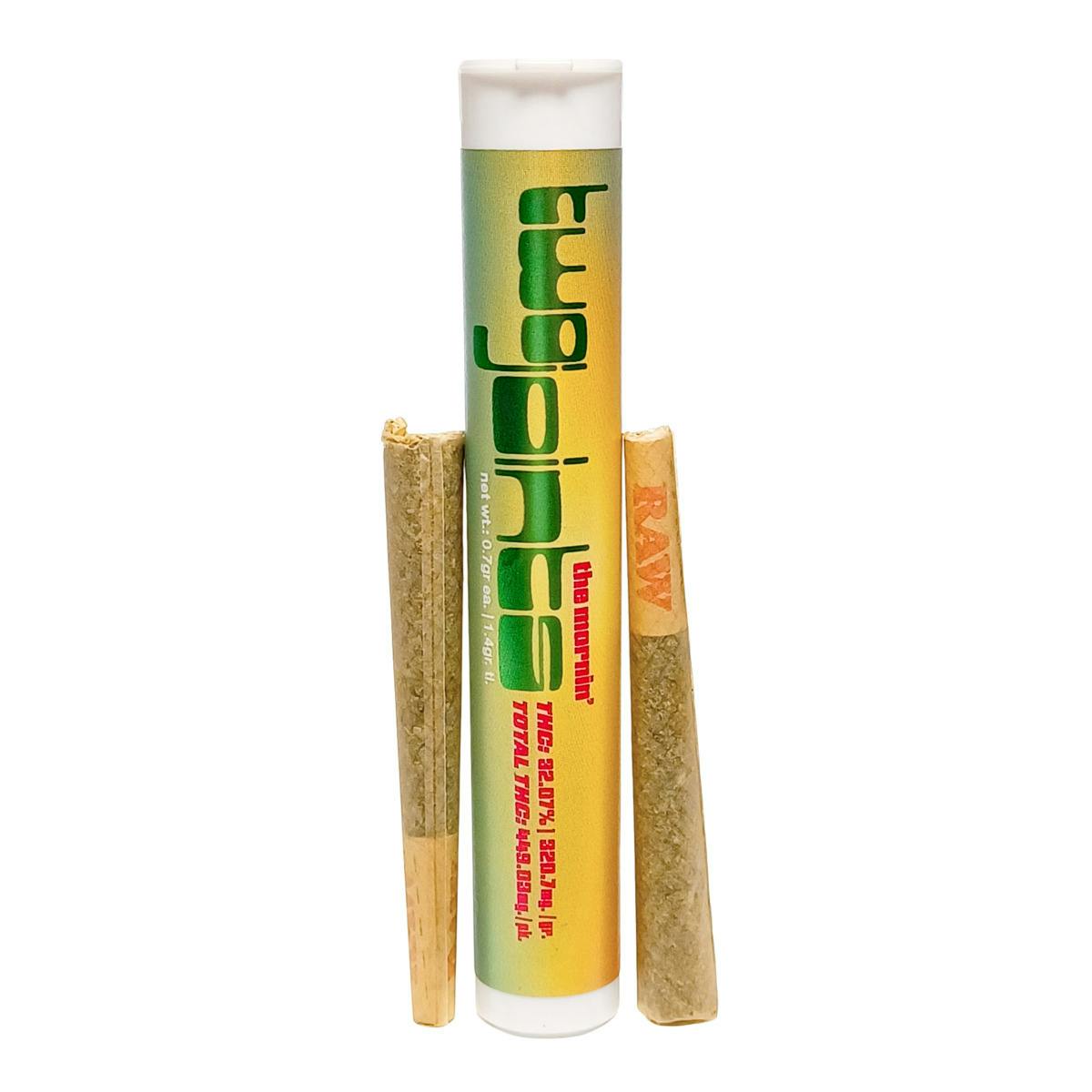 In The Morning Pre Roll 2pk | Bison Botanics | SDH | 1.4g