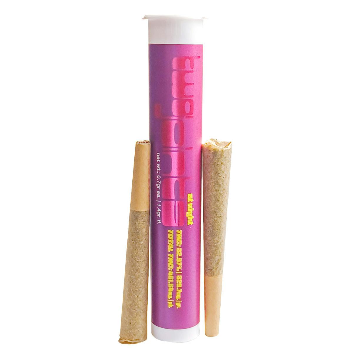 At Night Pre Roll 2pk | Bison Botanics | IDH | 1.4g