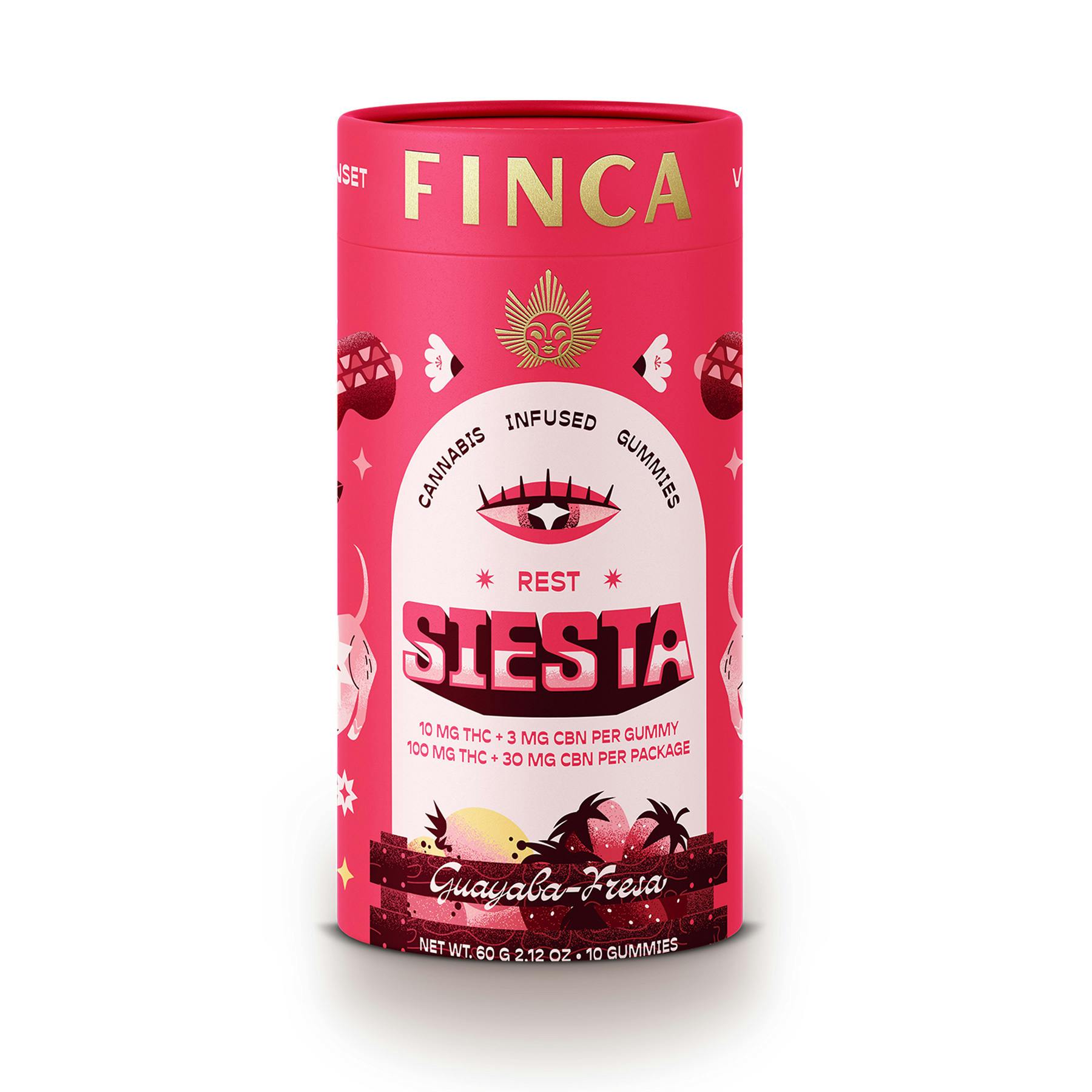Siesta 1:1 Gummies | FINCA | IDH | 100mg