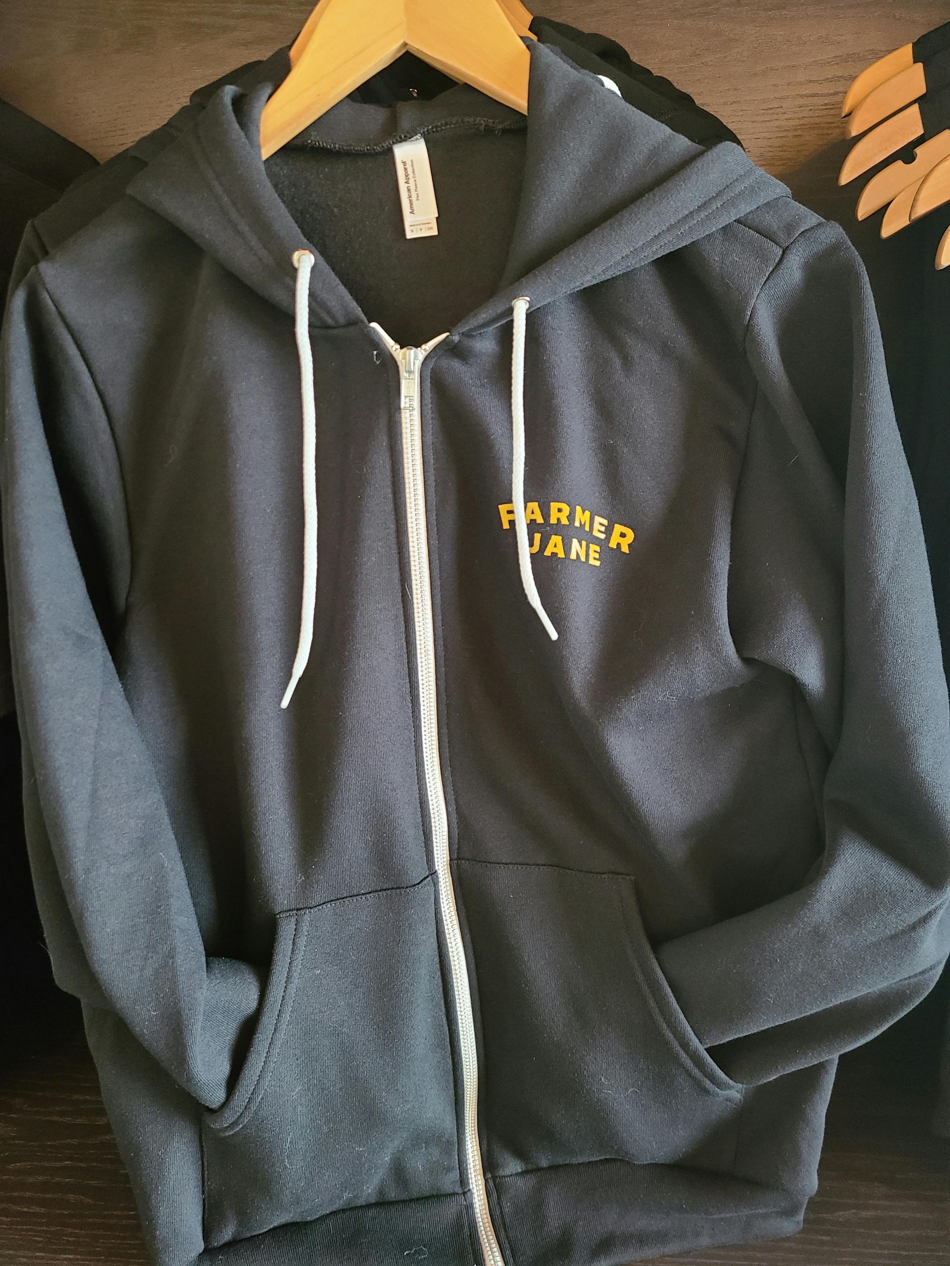 FJ - Black Zip Up (M) - Apparel
