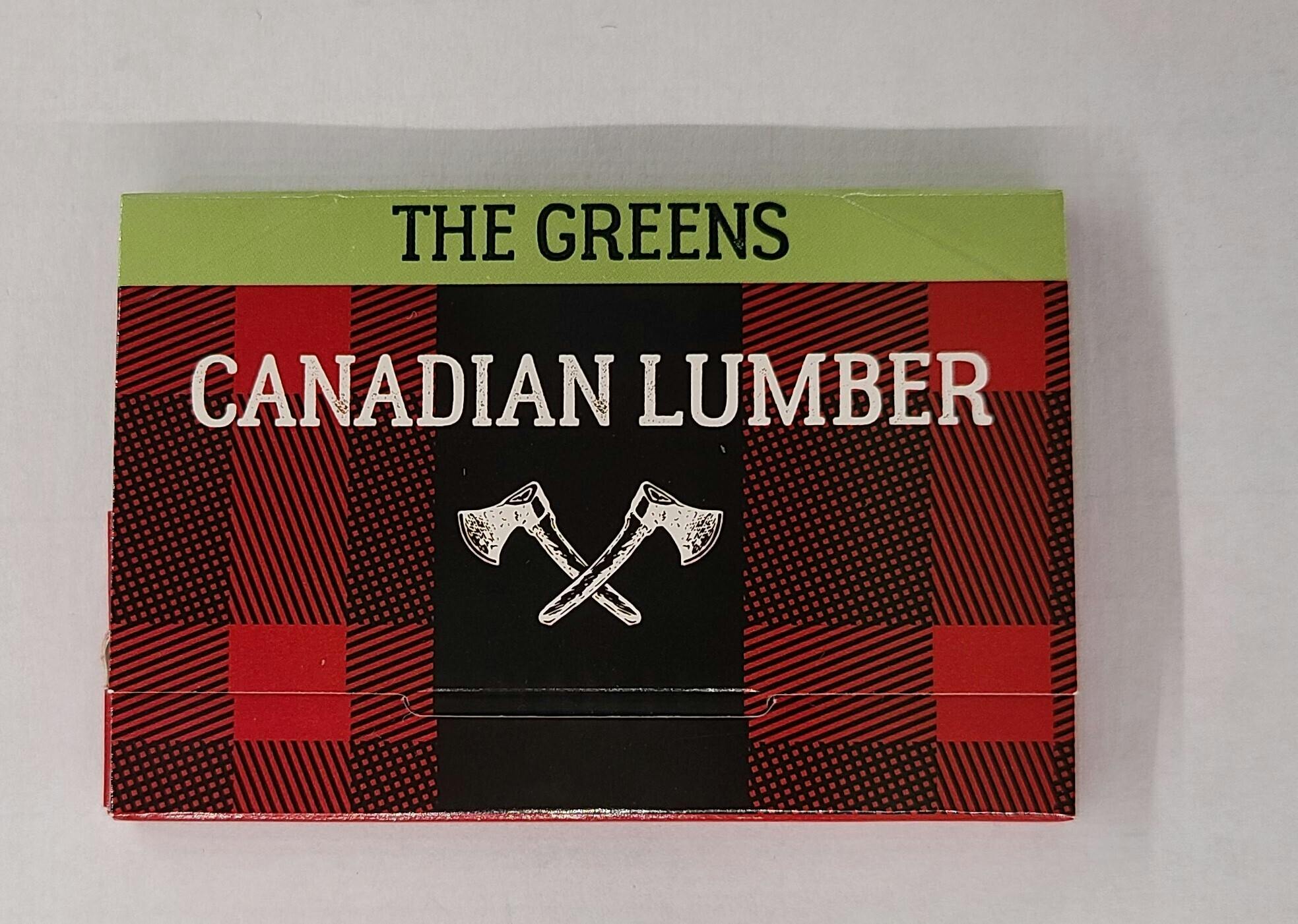 Canadian Lumber - Greens Papers w/ Tips - Accessories