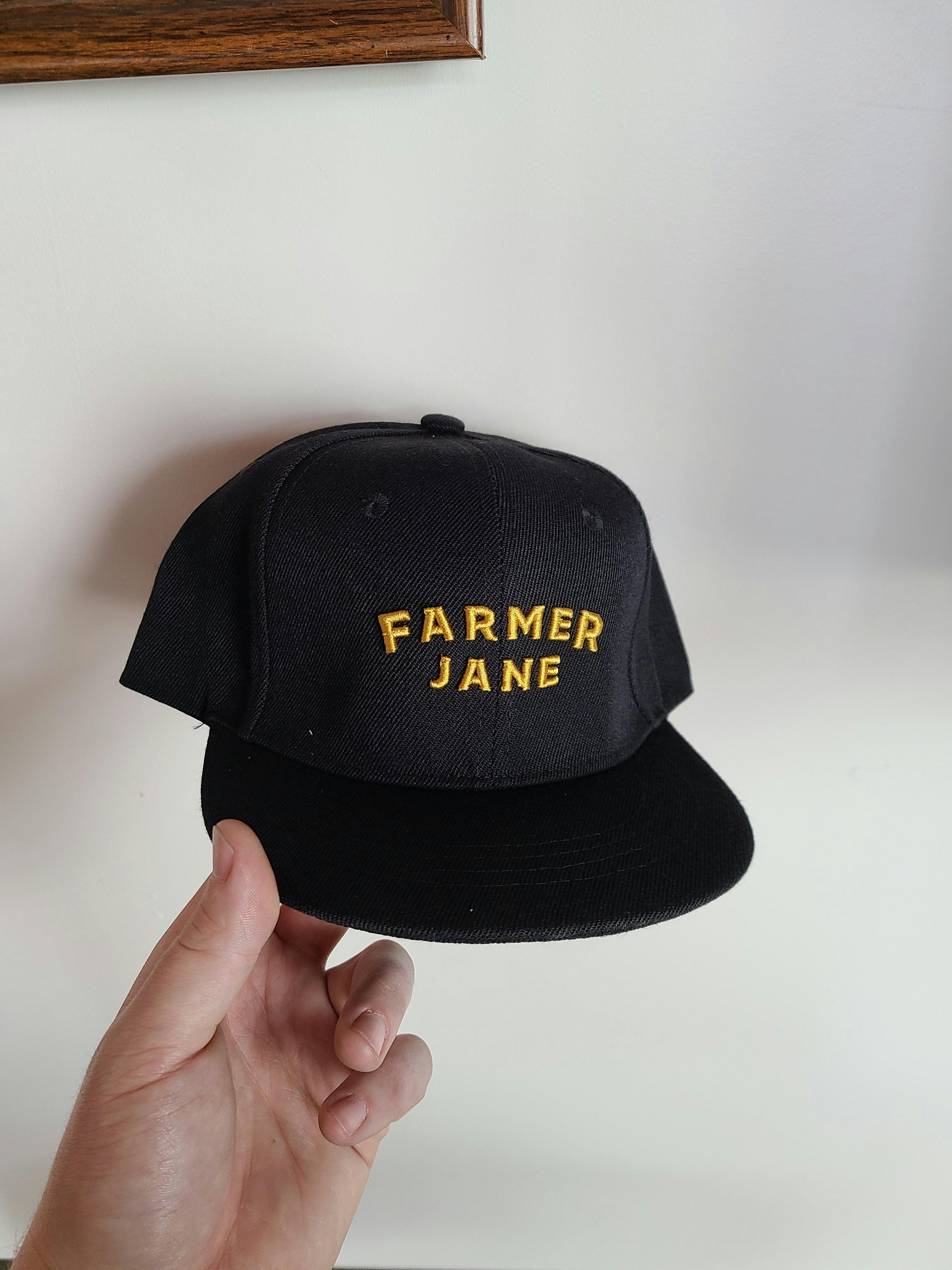 FJ Snapback Hats - Mustard Print