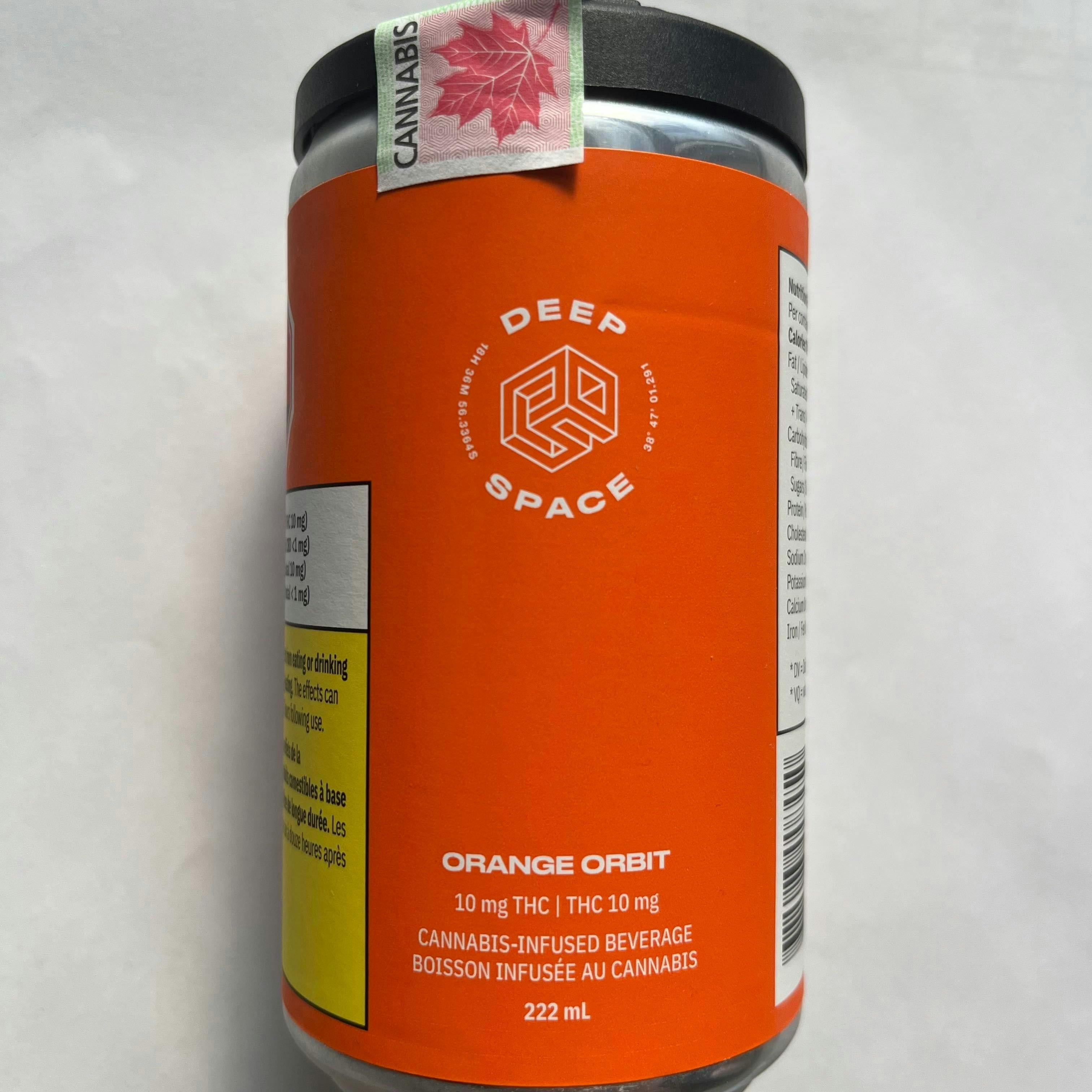 Deep Space - Orange Orbit - Beverage - 10mg