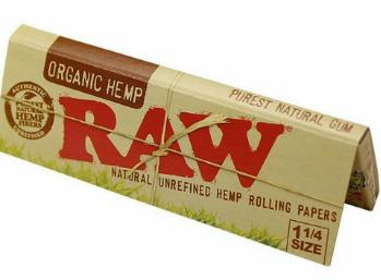 RAW | ORGANIC HEMP ROLLING PAPERS [1 1/4]