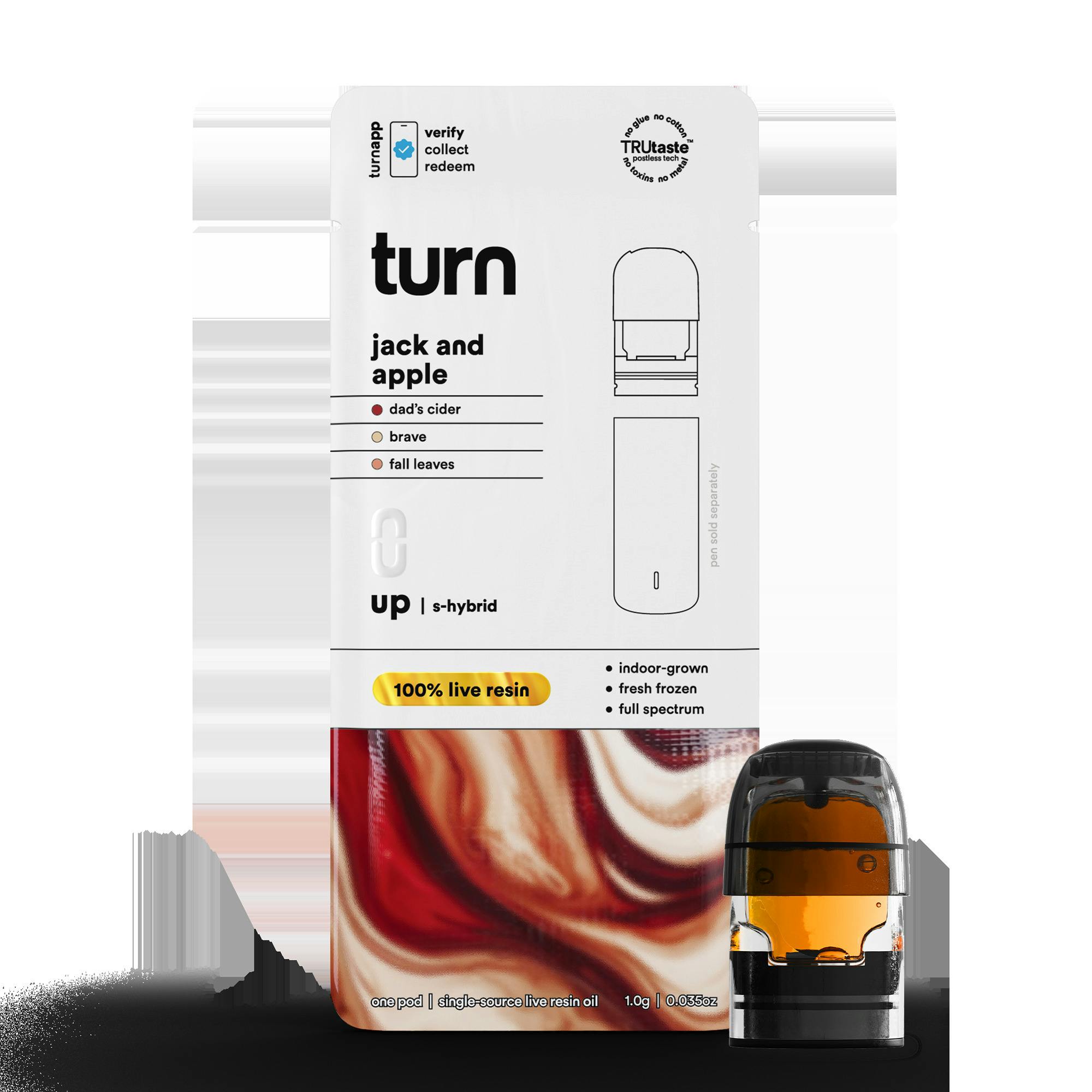 Jack And Apple Live Resin Pod
