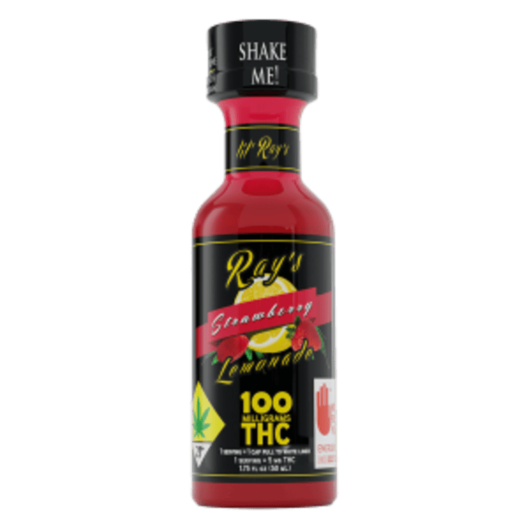 Lil Ray's | Strawberry Lemonade Edible | 100mg at The Bake Shop (George)