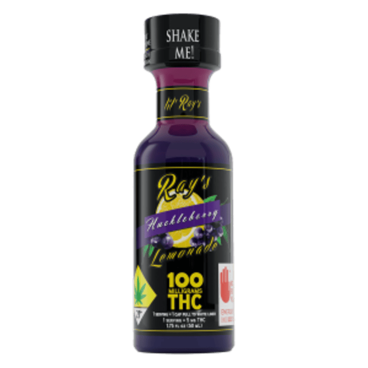Lil Ray's | Huckleberry Lemonade Edible | 100mg at The Bake Shop (George)