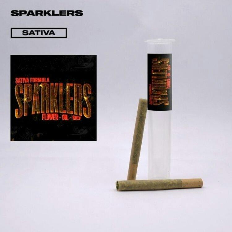 Phat Panda | Train Wreck Sparklers Infused Pre Roll 2pk | 1g