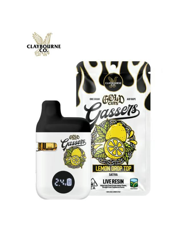 Lemon Drop Top: Gold Cuts