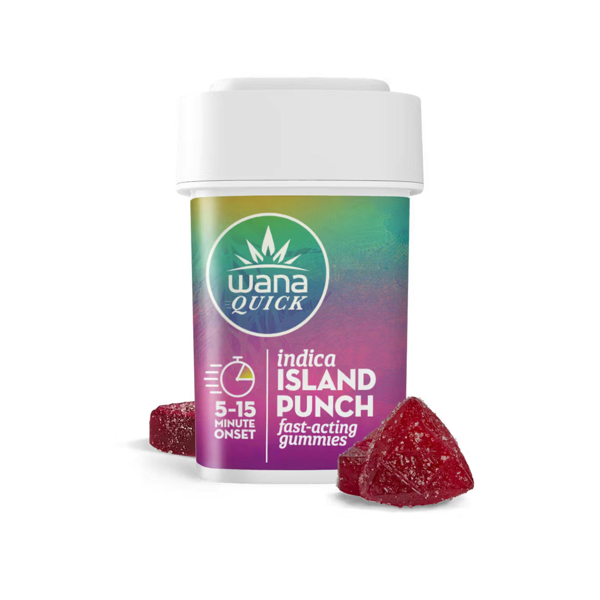 Wana Quick | Gummy | Island Punch | 200mg cannabis product
