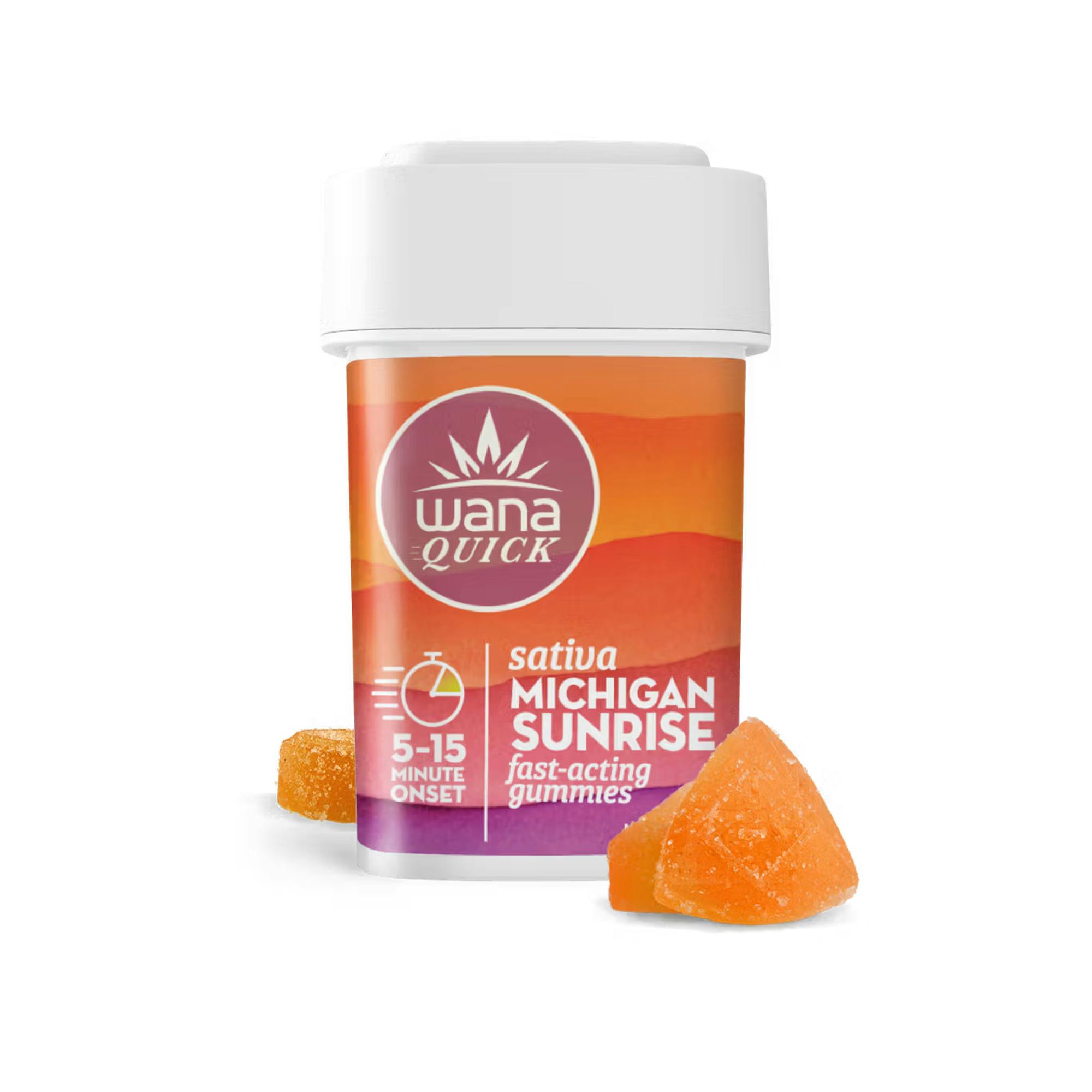 Wana Quick | Gummy | Michigan Sunrise | 200mg cannabis product