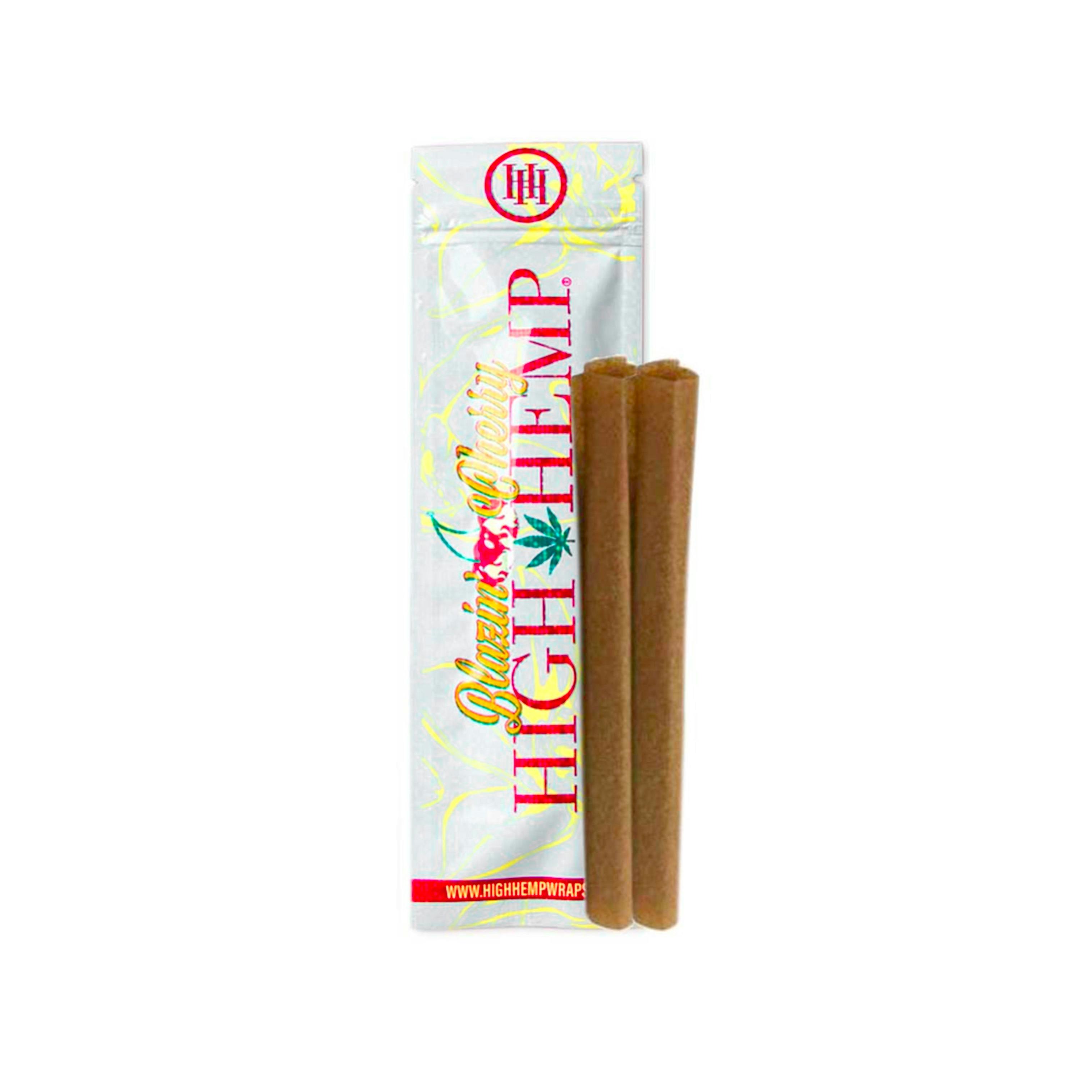 Blazin' Cherry Organic Hemp Wraps - 2 Pack