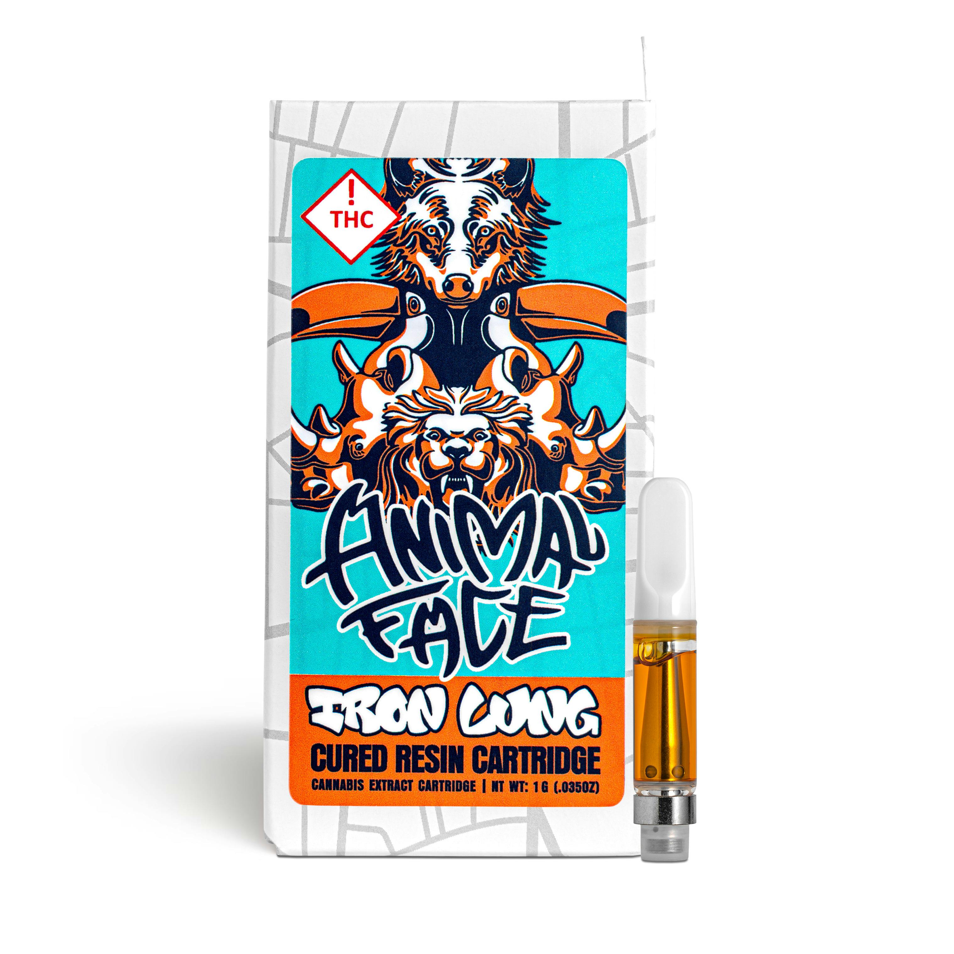 Animal Face Cured Resin Cart