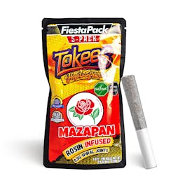 Mazapan Tokees Rosin Infused Pre-Roll - 5 Pack