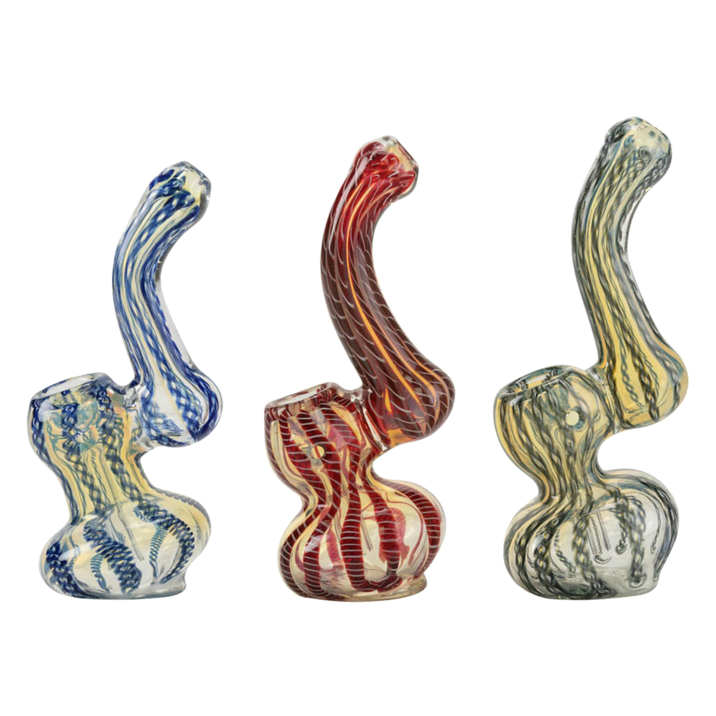 4" Fumed Sherlock Mini Bubbler - $12