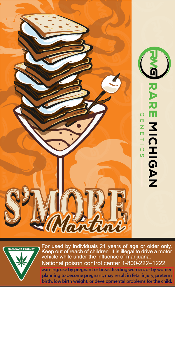 RMG - S'more Martini - 1g Pre Roll by RARE MICHIGAN GENETICS