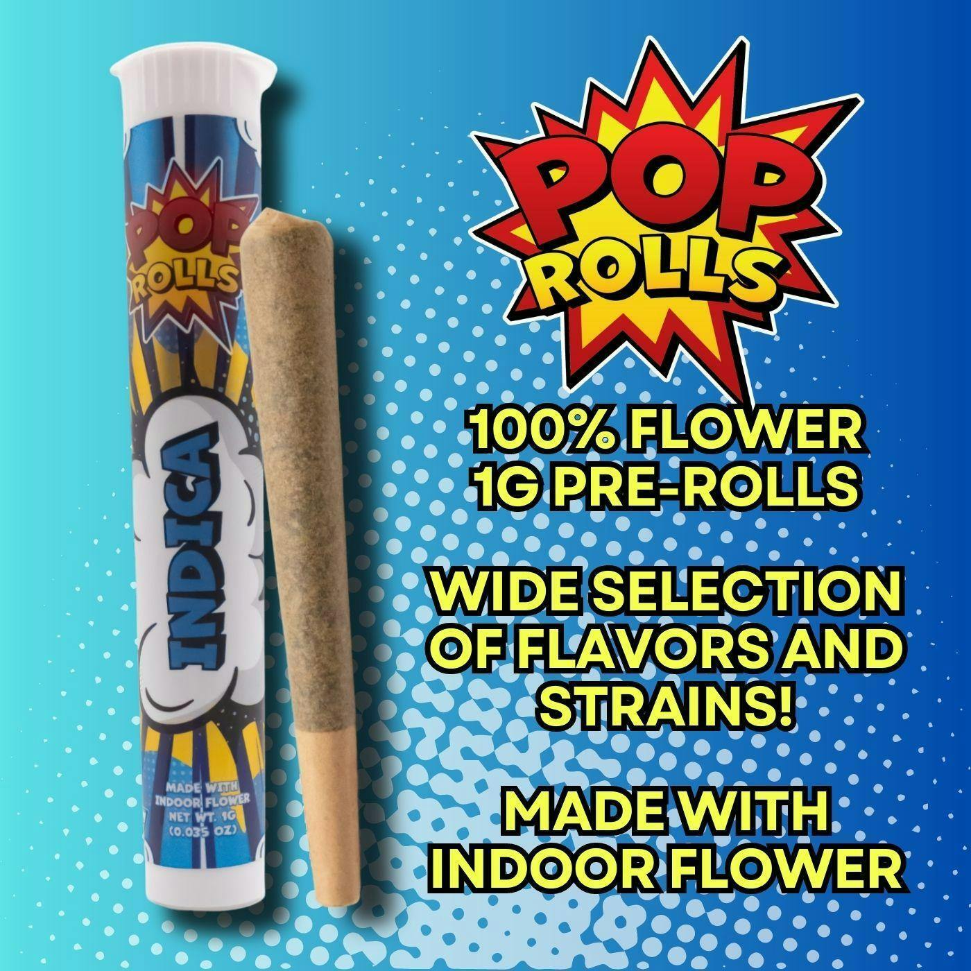 Sherbert Cream Pie (Indica) | PoP Canna | Pre-Roll | 1g by POP CANNA at Lucky Buds Stanton
