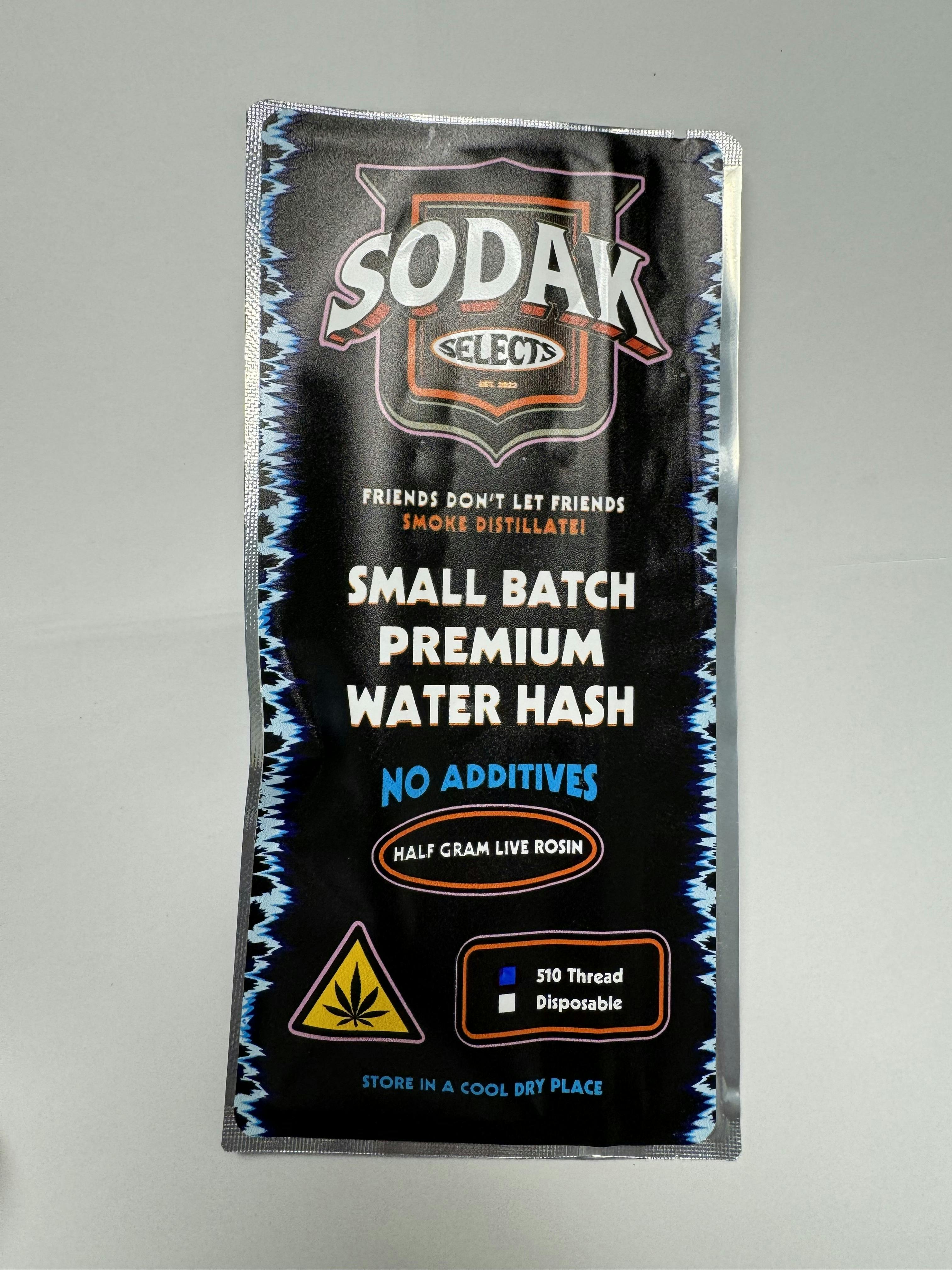 Sodak Selects Grape Push Pop 510 Live Rosin Cart