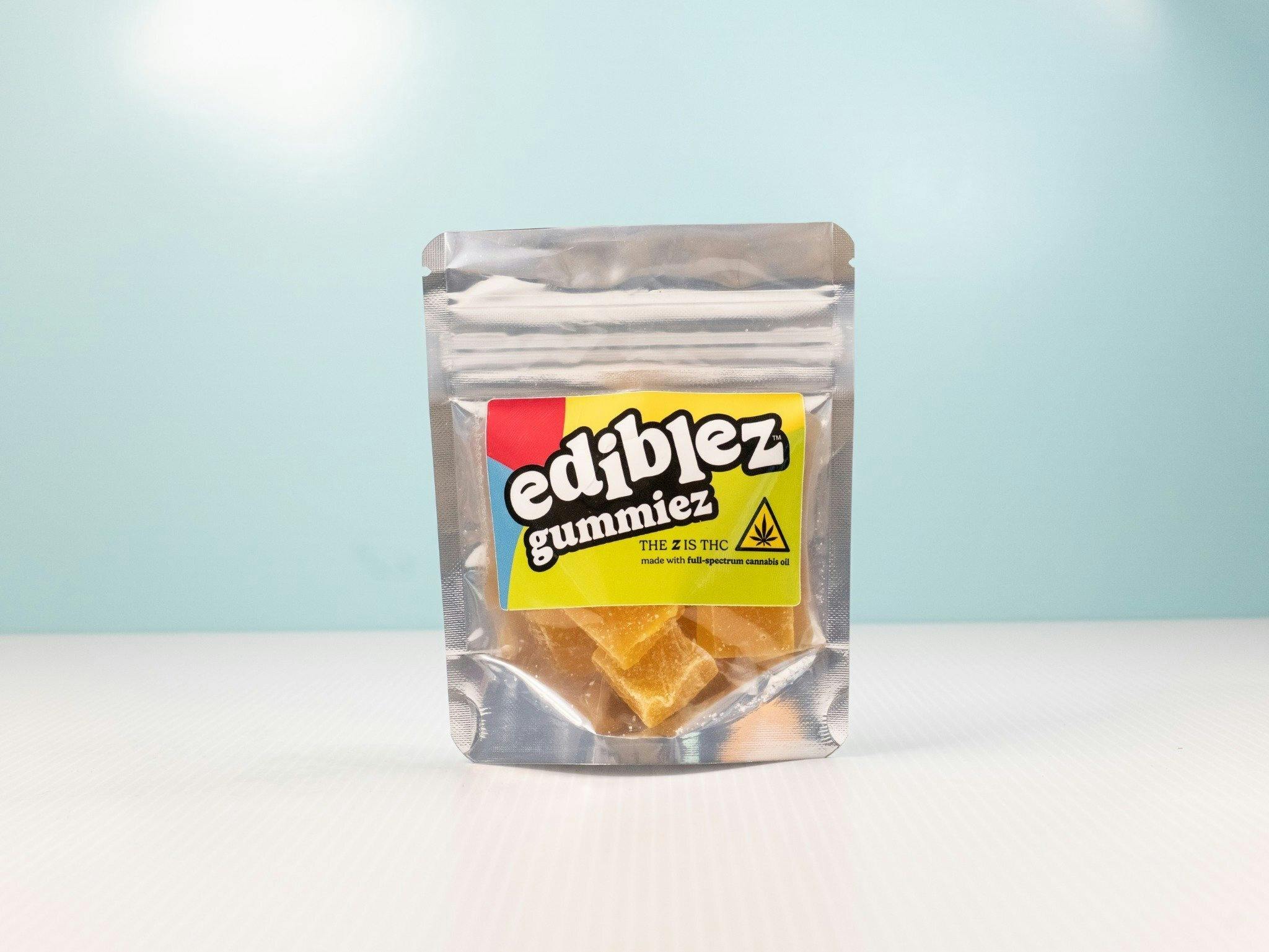 Ediblez Resin Lemon Gummies (Sativa) - 2pk 12