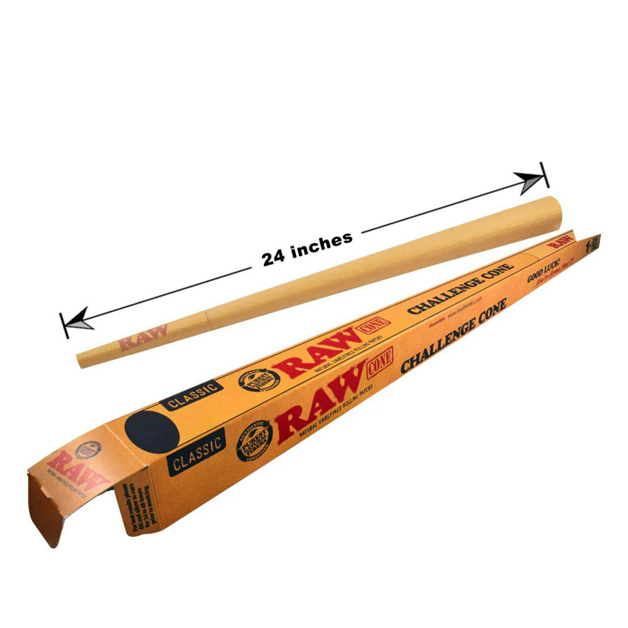 RAW - Classic Challenge 24'' Cone, One Giant Pre-Rolled Cone