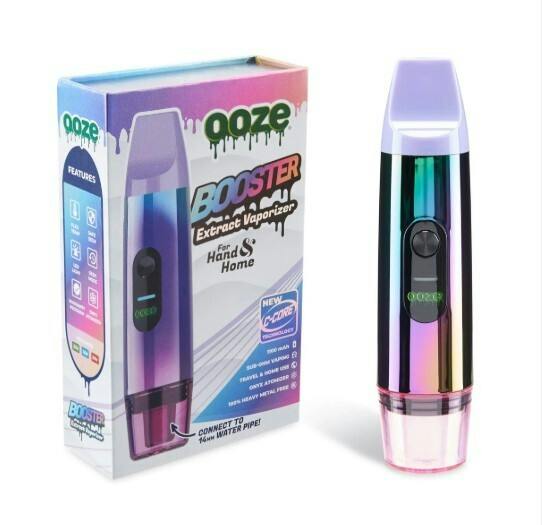 Ooze | Booster Extract 2 in 1 Wax Vaporizer Kit | Rainbow