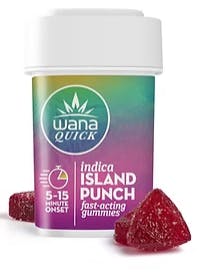 Wana Gummies | Quick Island Punch | Indica |