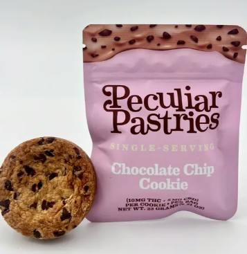 Peculiar Pastries Single | Chocolate Chip | 10mg THC 5mg CBD
