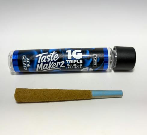 Taste Makers Prerolls | Acai Gelato | Infused 1G