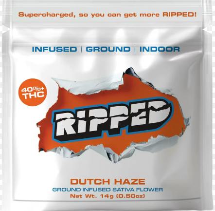 Ripped | Infused Ready To Roll | Dutch Haze | 14G