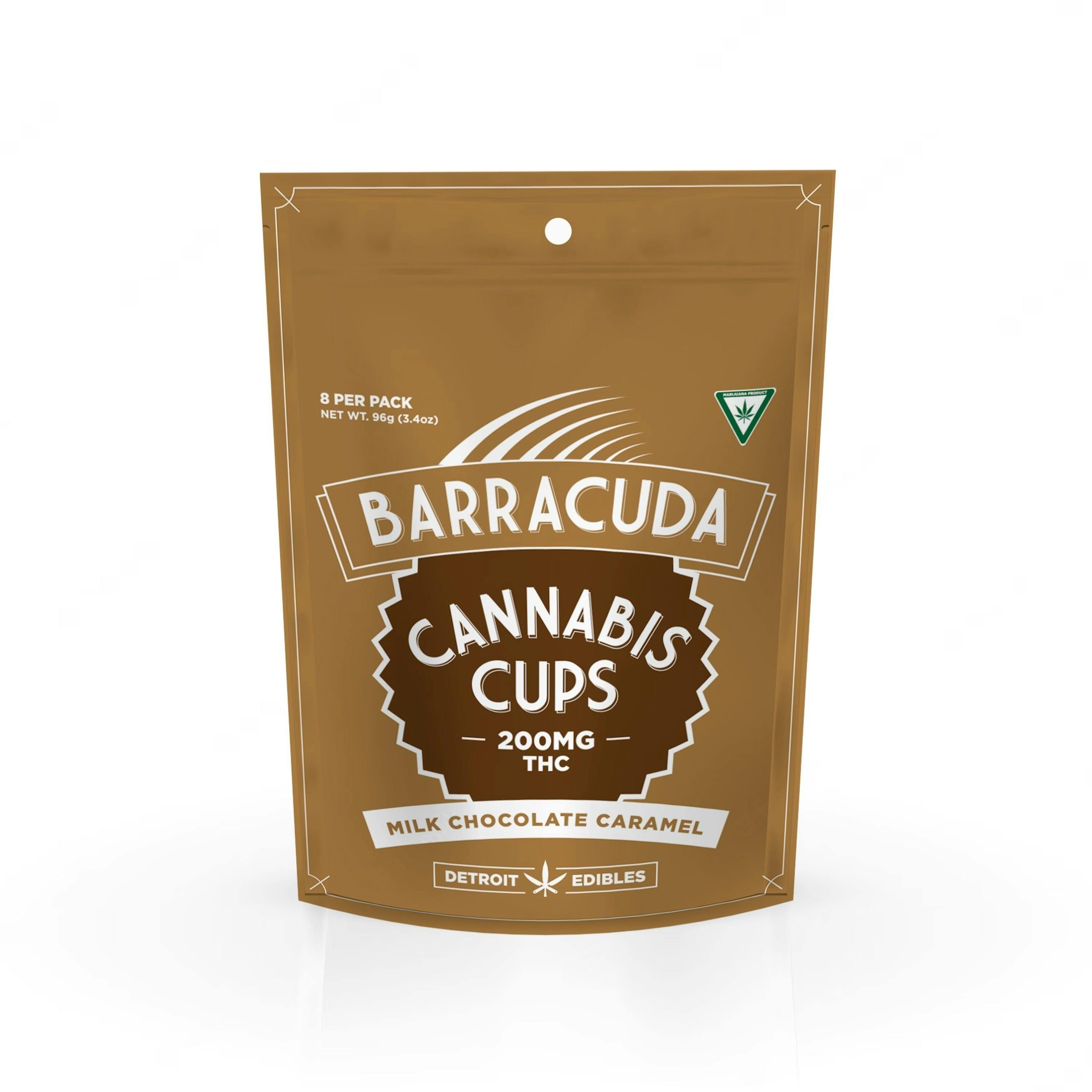 Dark Chocolate Peppermint | Baracuda Cups | 200mg (8pk)
