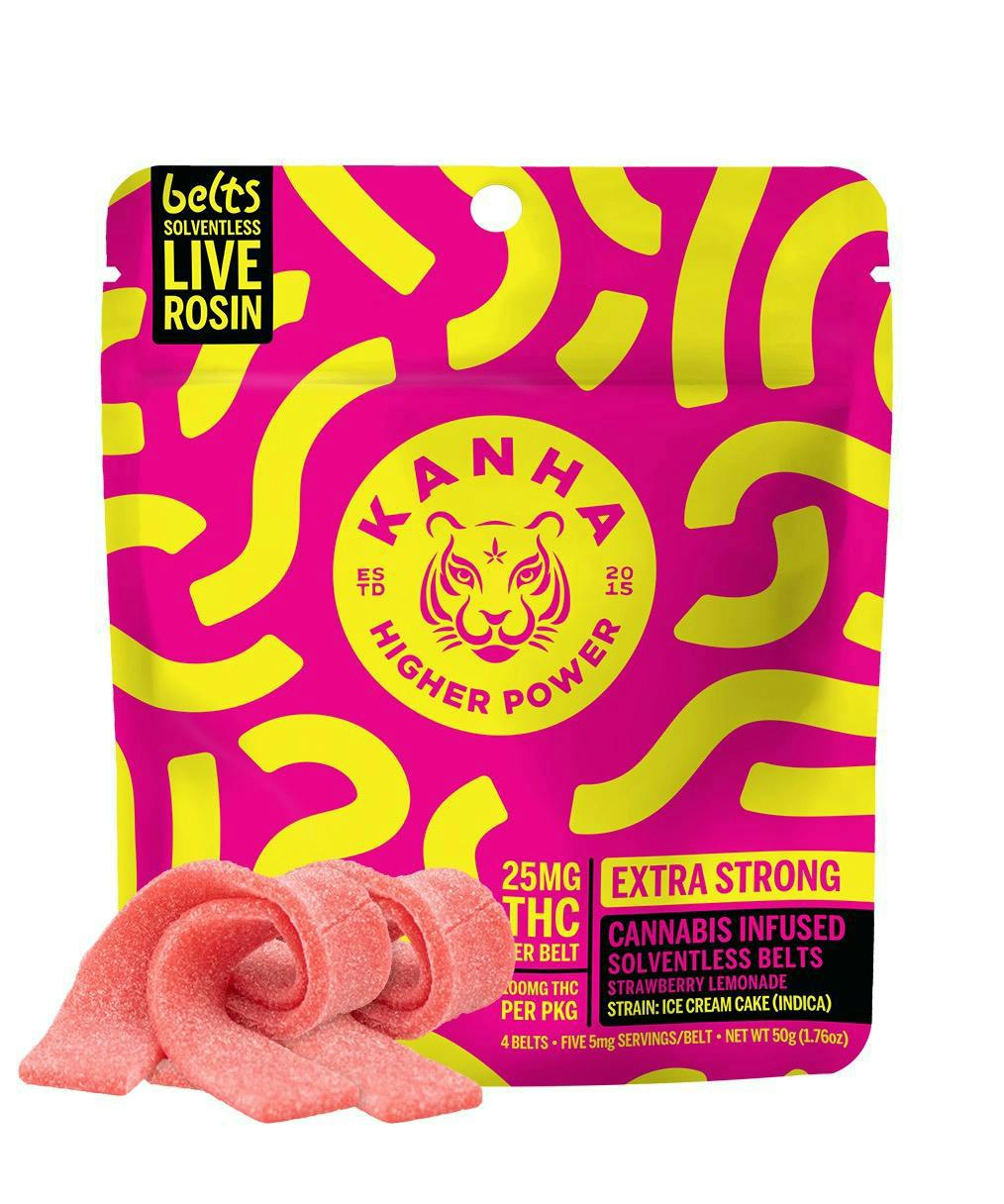 Kanha | Strawberry Lemonade (I) | Rosin NANO Gummies | 100mg 10pk