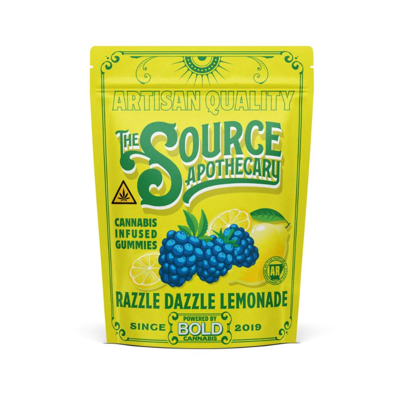 The Source Apothecary: Gummies | Razzle Dazzle Lemonade | Hybrid | 100mg