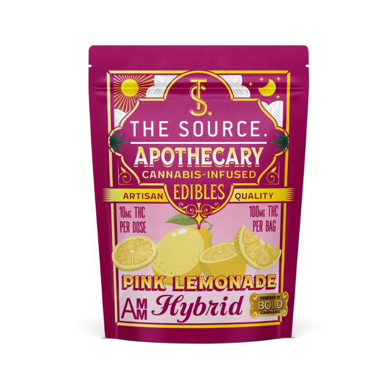 The Source Apothecary: Gummies | Pink Lemonade | Hybrid | 100mg