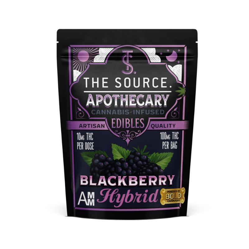 Blackberry THC Pure Gummies