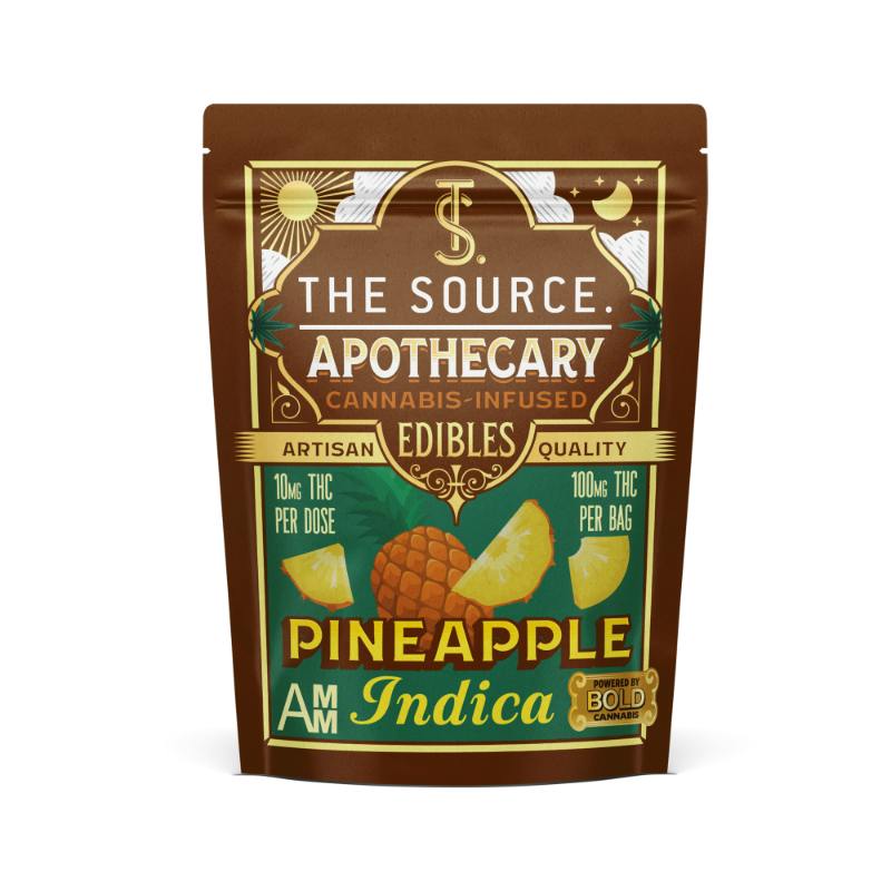Pineapple THC Pure Gummies