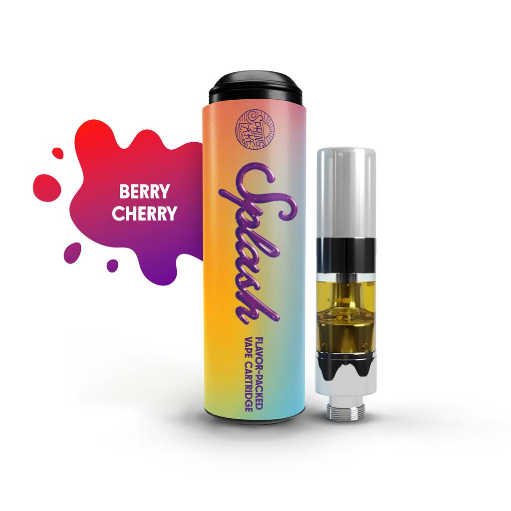 Spring Lake Berry Cherry Splash Distillate Cartridge 0.5g at Bold Dispensary
