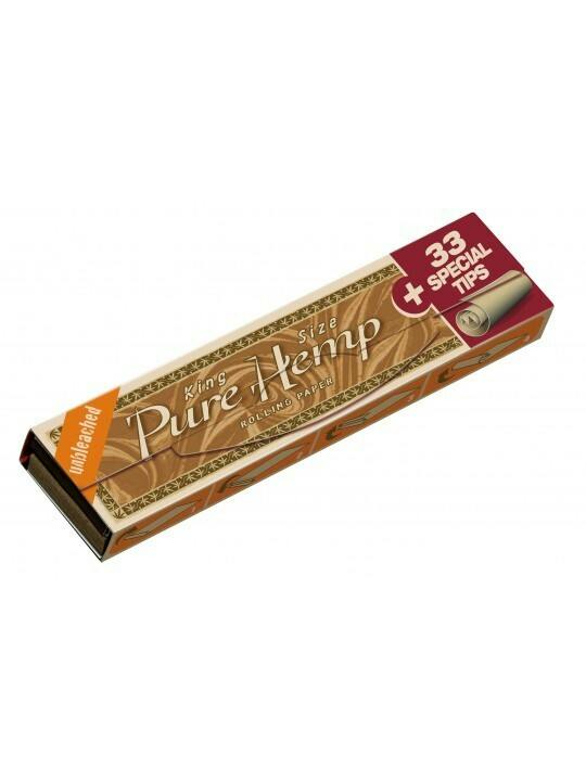 Rolling Papers + Tips - King Size - Unbleached