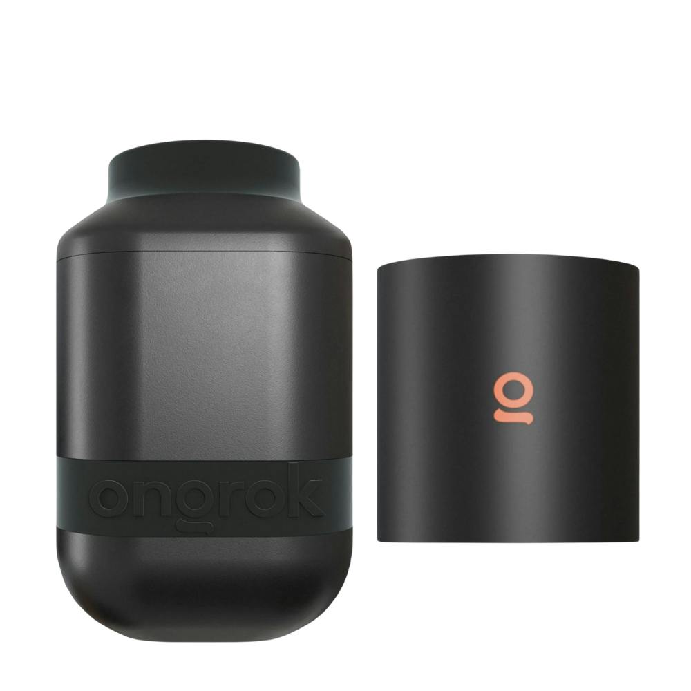 Personal Air Filter with Replaceable Cartridges - Black