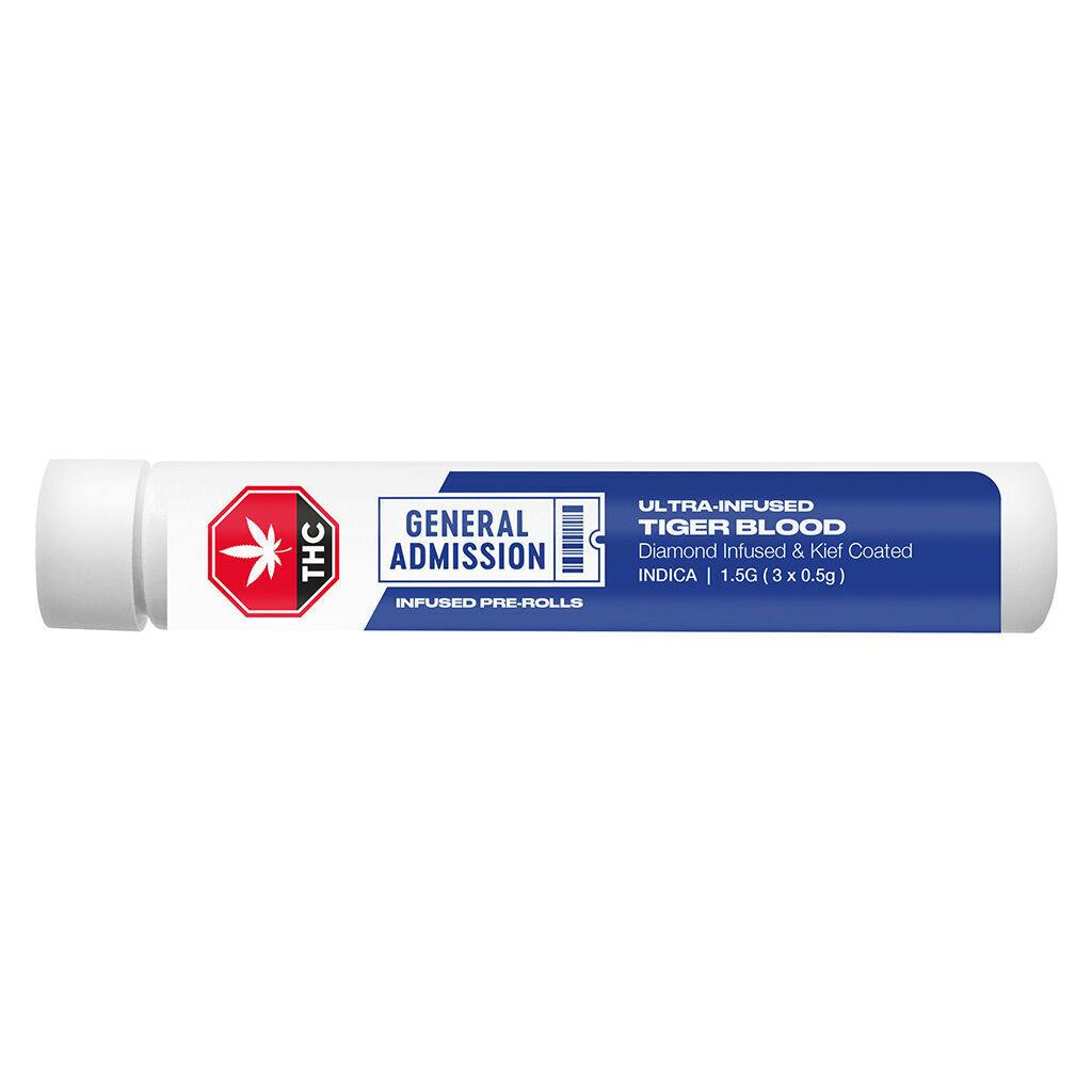 Tiger Blood Diamond Infused Pre-Rolls - 3x0.5g
