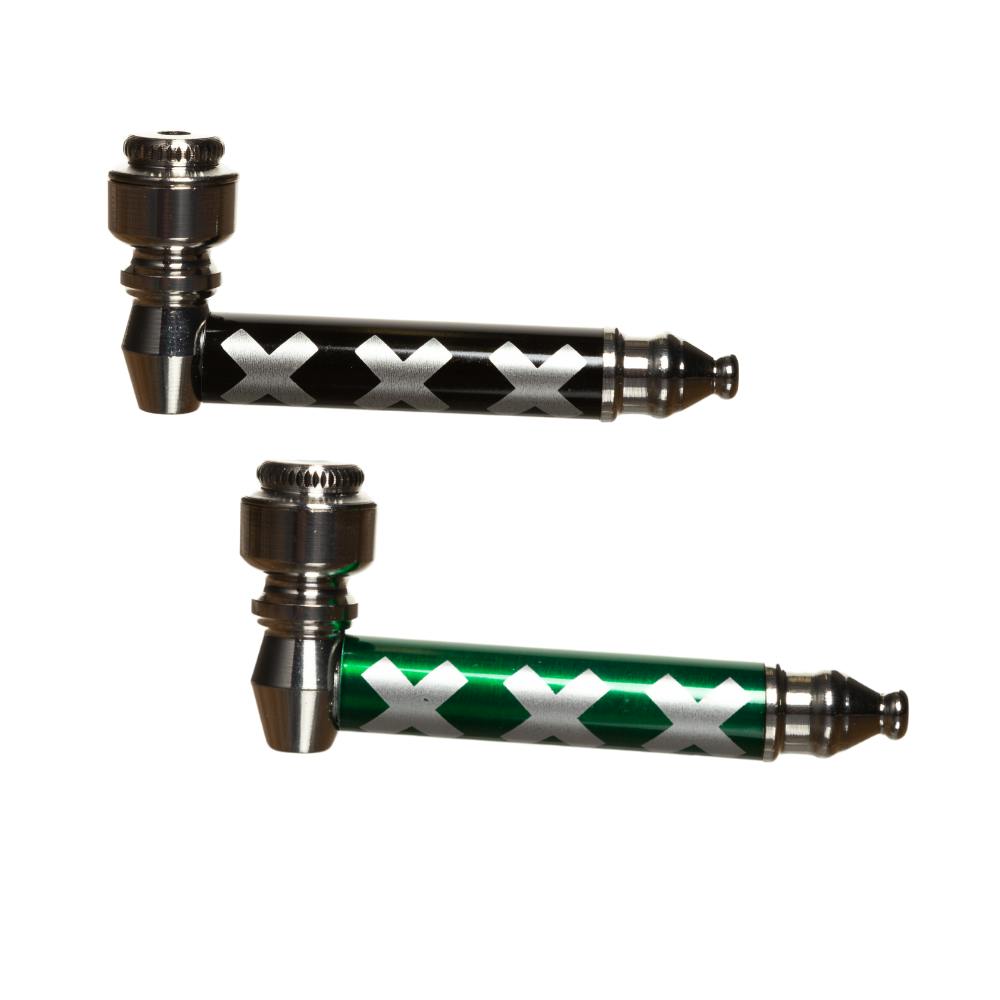 Pipes - Metal w/ Screens - Small - Mixed Design