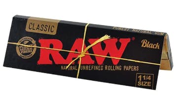 RAW Black Classic Rolling Papers