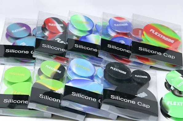 Silicone cleaning caps