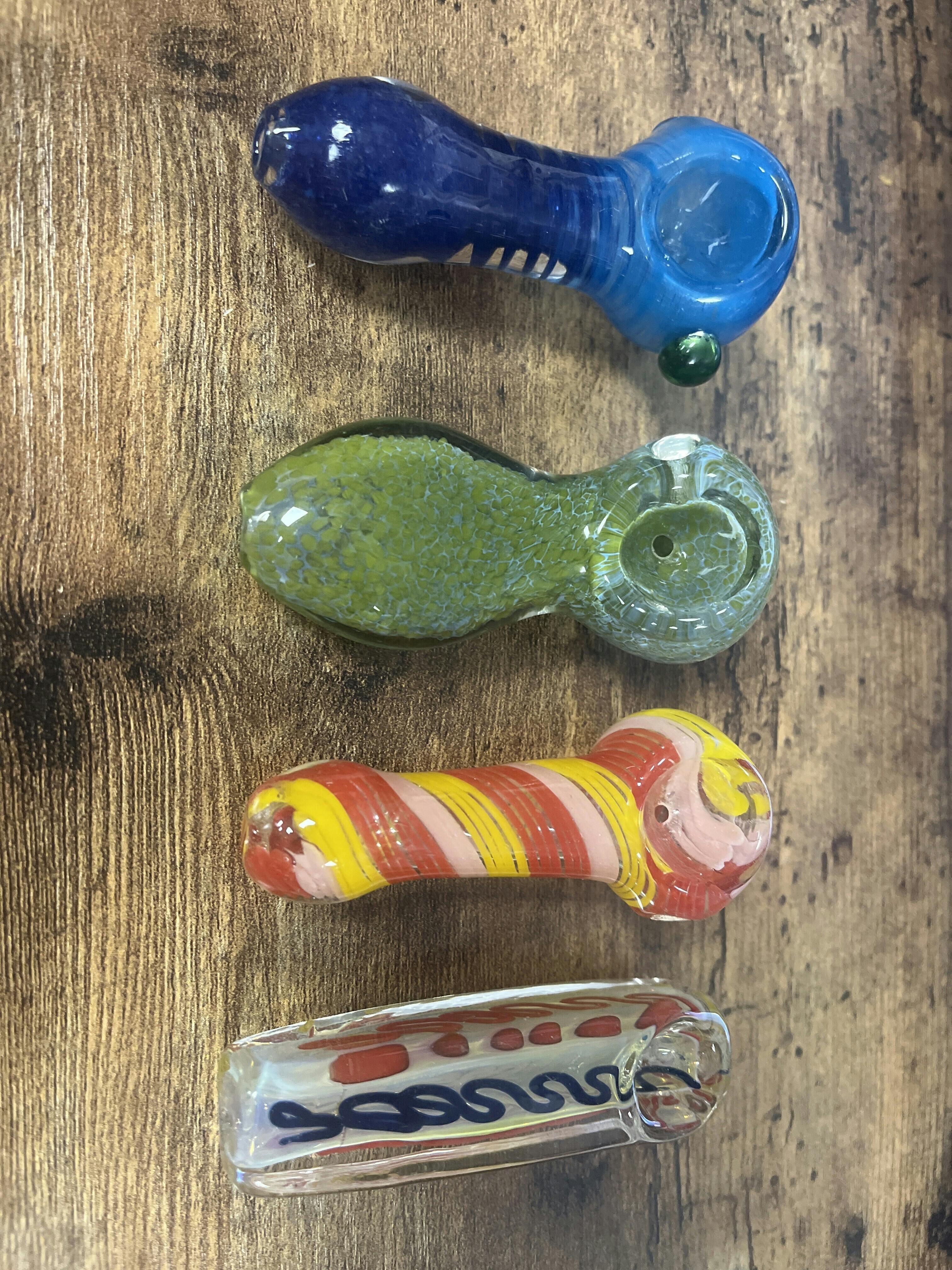 3.5" Assorted Glass Pipes