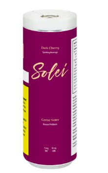 Solei - Dark Cherry Sparkling Beverage - 355ml