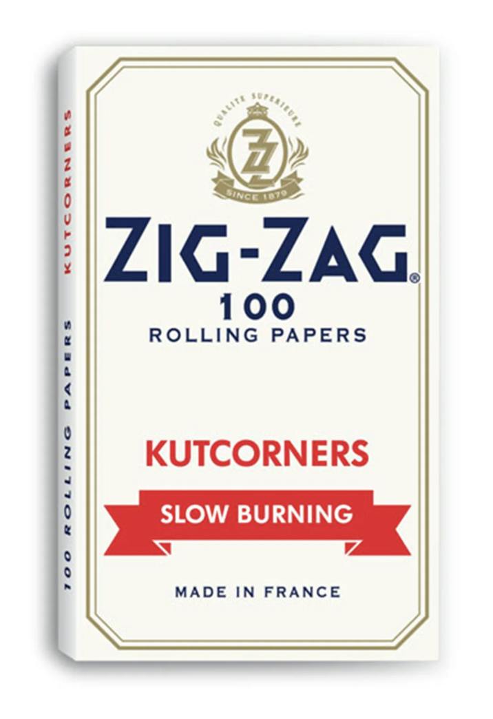 Zig Zag Slow burning White Papers Kutcorners