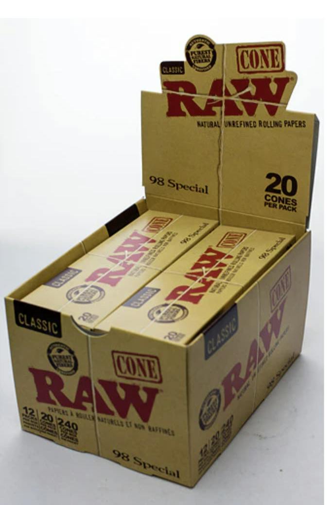 RAW Classic 98 Special Pre-Rolled Cones